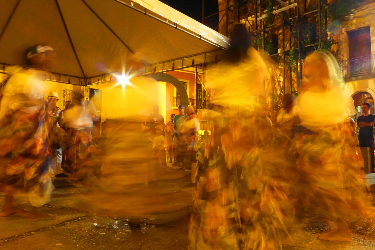 Tambor de Crioula. São Luís, Maranhão, 2017. Image by Natalia Figueredo